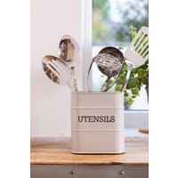 Living Nostalgia French Grey Utensil Pot