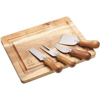 Acacia Wood Cheese Board & Utensils