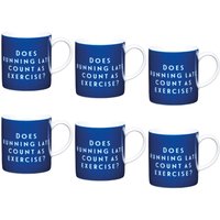 Set 6 Running Late Espresso Cups