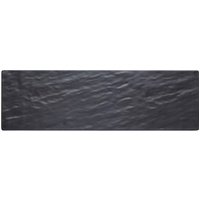 "We Love Summer" Rectangular Melamine Slate Effect Food Serving Platter