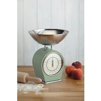 Living Nostalgia Sage Green Mechanical Kitchen Scales