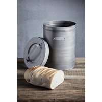 Industrial Kitchen Metal Bread Bin in Grey