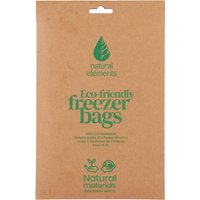 Natural Elements Food & Freezer Bags in Clear