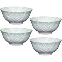 Set 4 Ceramic Bowls Mid