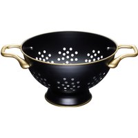 24cm Stainless Steel Matt & Brass Colander