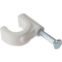Cable Clip Round 7 8Mm Box 100
