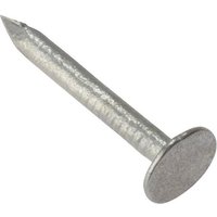 Forgefix Clout Nail Galvanised 40Mm (500G Bag) in Silver
