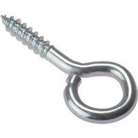 Forgefix Screw Eyes Zp 65 X 14G Bag 10 in Silver
