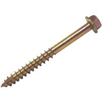 Forgefix Spectre Coach Screw Hexagon Head ZY M10 x 60mm Box 50 in Gold
