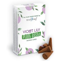 Plant Based Incense Cones Violet Lilly
