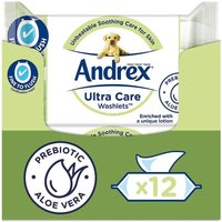 Washlets Ultra Care Biodegradable & Flushable Toilet Wipes