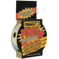 Powerful Grip Double Sided Tape 25mm x 2.5m 1000mm x 1000mm