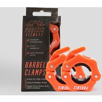Phoenix Fitness Women's 1 Inch Barbell Collars - Orange | Size: + 1"