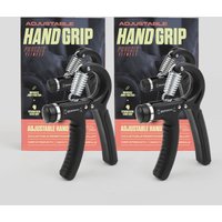 Phoenix Fitness Hand Grip Strengthener - 5-60kg Hand Exerciser - Pair - Black | Size: 2.0