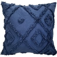 Tufted Design Cushion Textured Weave Modern Decor Cushion cm x 43 cm