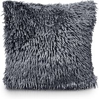 Velvet Touch Shaggy Chenille Cushion Modern Living Room Decor cm x 43 cm