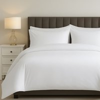 Elegant Percale Cotton Duvet & Pillowcase Set Super King