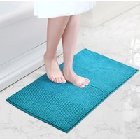 Velosso Shaggy Noodle Bathmat - Antislip in Jade