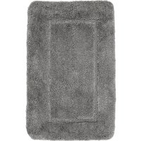Velosso Mayfair Microfibre Cashmere Feel Bathmat - Antislip in Grey