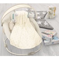Gentle Plush Boxed Blanket Machine Washable Faux Fur Throw Blanket cm x 150 cm