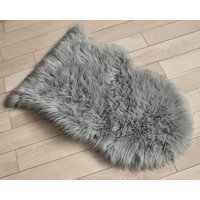 Faux Fur Sheep Skin Rug Mid cm x 150 cm