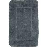 Velosso Cashmere Feel Bath/ Pedestal Mat Anti Slip Bathmats in Charcoal