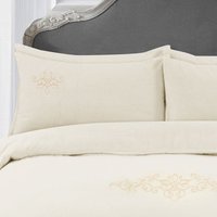 Sweet Dreams Luxurious 330 Thread Count Egyptian Cotton Duvet Cover in Cream