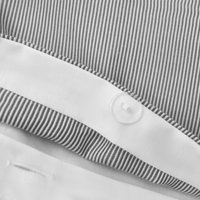 Soft & Durable Striped Duvet Cover Set Pillowcases King