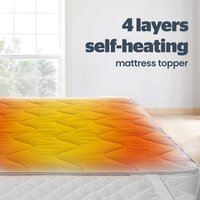 Thermal Self Heating Mattress Topper King