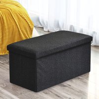 Teddy Boucle Foldable Storage Ottoman