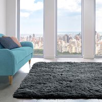 Alaska Shaggy Anti Slip Machine Washable Rug cm x 150 cm