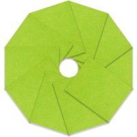 & FELT 23X30CM PK10 Felt Acrylic 23 x 30cm Lime 10 Pieces Trimits 23X30 cm