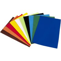 & VALUE FELT PACK Felt Acrylic 10 Piece 30 x 20cm Cols Trimits x 20 cm