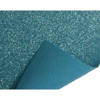 & Glitter Felt Sheets 30 x 23cm Light Blue Pack 10 Pieces Blue x 23 cm