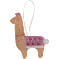 & FELT KIT LLAMA Felt Decoration Kit Llama Trimits