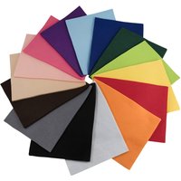 & FELT PACK 60PK Acrylic Felt 23 x 30cm Assorted 60 Pieces Trimits x 30 cm