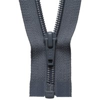 & NYLON O E ZIP 51CM Nylon Open End Zip 51cm Dark Grey YKK