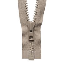 & HYV W O E ZIP 66CM Vislon Heavyweight Open End Zip 66cm Fawn YKK
