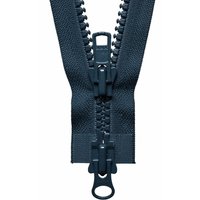 & TWO WAY O E ZIP 66CM Vislon Heavy Two Way Open End Zip 66cm Dark YKK Blue