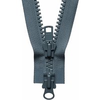 & TWO WAY O E ZIP 61CM Vislon Heavy Two Way Open End Zip 61cm Dark Grey YKK