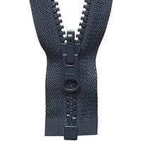 & FLIP OVER ZIP 76CM Vislon Flip Over Zip 76cm Dark YKK Blue