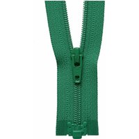 & LGT W O E ZIP 25CM Light Weight Open End Zip 25cm Emerald YKK