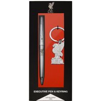 Liverpool FC Executive Gift Boxed Pen & Keyring Set in Silver