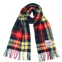 100% Pure Wool Tartan Scarf