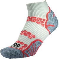 1000 Mile Men's 1 Pack Lite Anklet Repreve Double Layer Socks in Burgundy | Size: 9-11