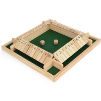 Toyrific 4 Player Shut the Box Wooden Set