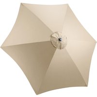Replacement Parasol Canopy 2.7m Hexagonal 6 Arms UV Protection
