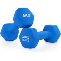 Neoprene Hex Dumbbells Set 2 Cast Iron Hexagonal Hand Weights