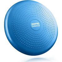 Inflatable Wobble Cushion Stability Training Air Pad Board Pump