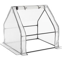 Christow Growhouse Tunnel Greenhouse Large Garden Polytunnel Grow House 1 Section